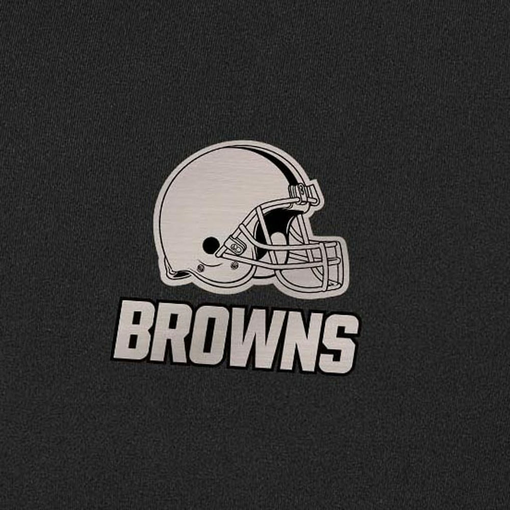 Cleveland Browns Antigua Content Quarter-Zip Pullover Top Black - NFL