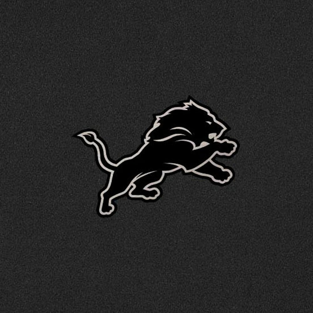 Detroit Lions Antigua Content Quarter-Zip Pullover Top Black - NFL