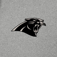 Carolina Panthers Antigua Effortless Full-Zip Hoodie Jacket Heather Gray - NFL