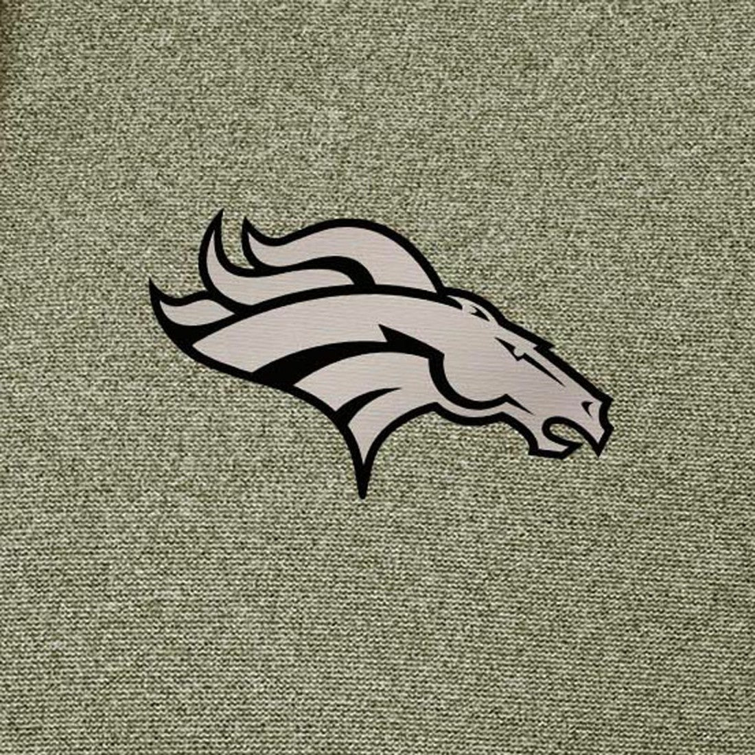 Denver Broncos Antigua Effortless Full-Zip Hoodie Jacket Olive - NFL