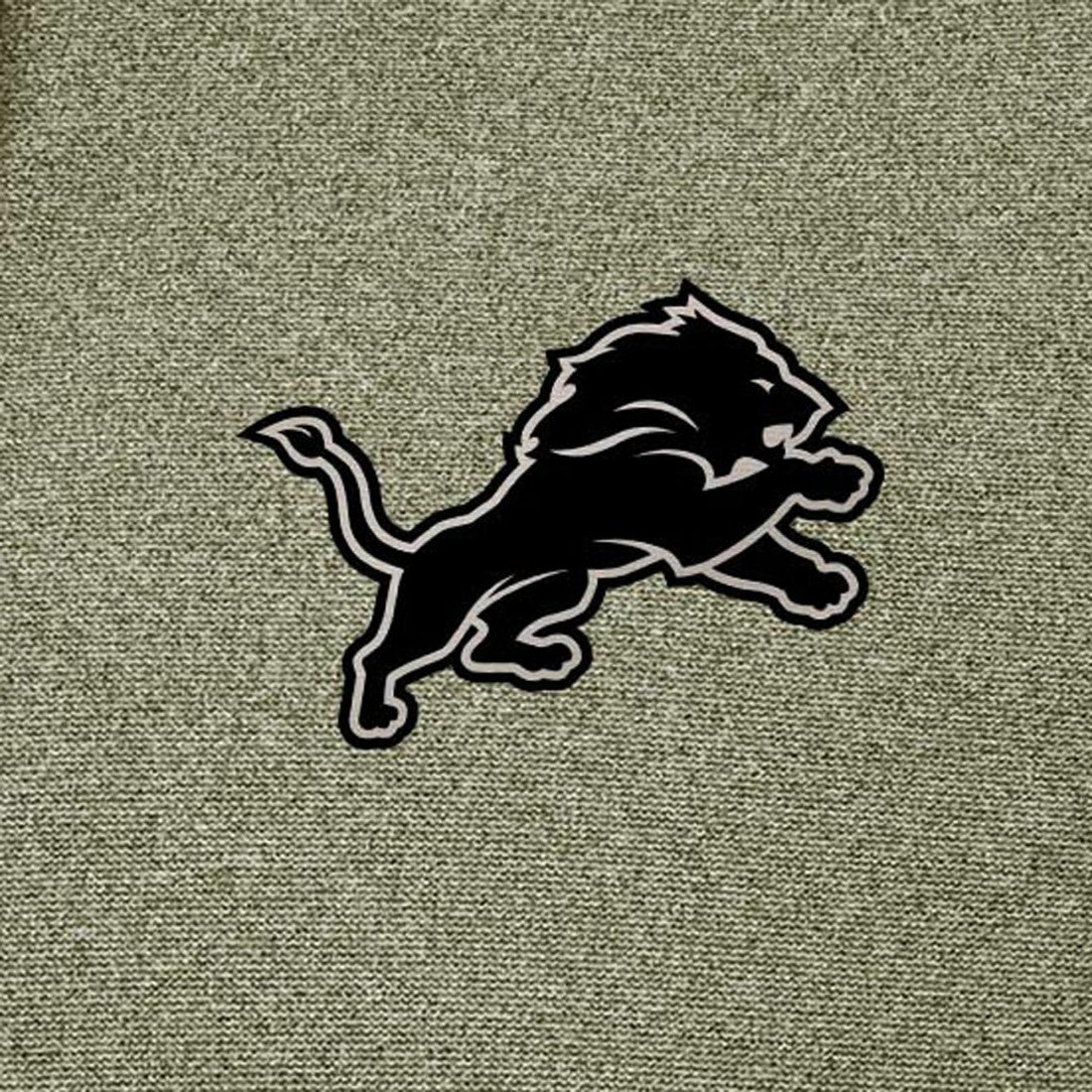 Detroit Lions Antigua Effortless Full-Zip Hoodie Jacket Olive - NFL