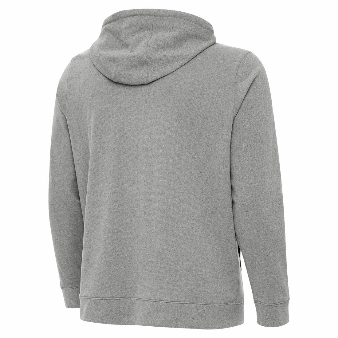 Green Bay Packers Antigua Effortless Full-Zip Hoodie Jacket Heather Gray - NFL
