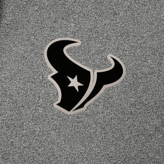Houston Texans Antigua Effortless Full-Zip Hoodie Jacket Heather Black - NFL