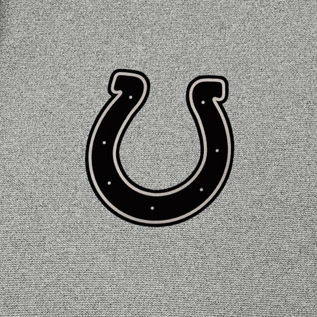 Indianapolis Colts Antigua Effortless Full-Zip Hoodie Jacket Heather Gray - NFL