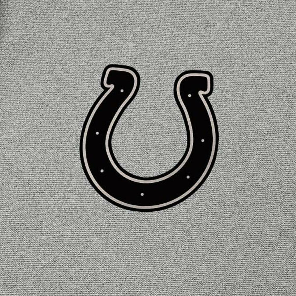 Indianapolis Colts Antigua Effortless Full-Zip Hoodie Jacket Heather Gray - NFL