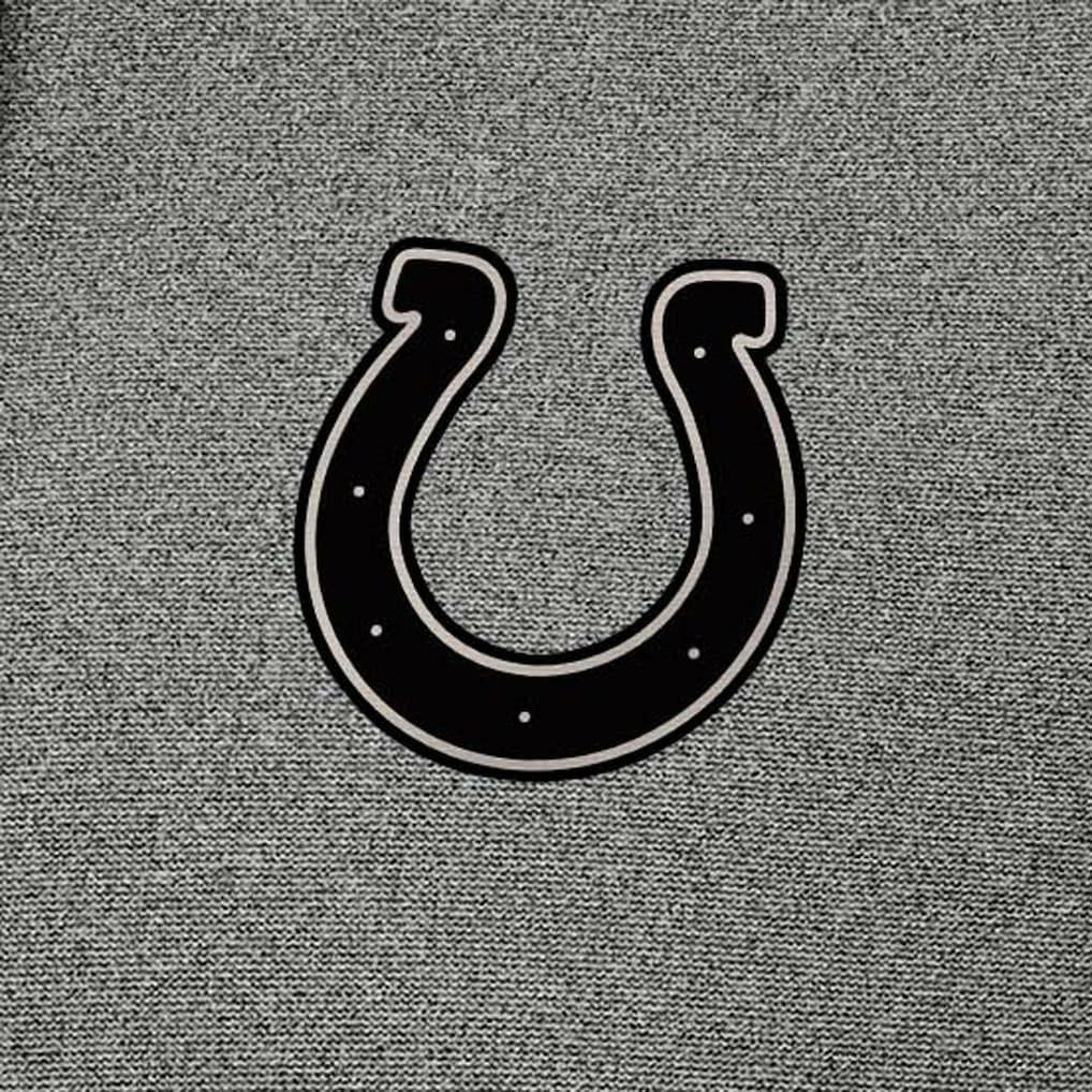 Indianapolis Colts Antigua Effortless Full-Zip Hoodie Jacket Heather Black - NFL