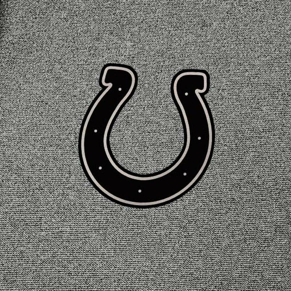 Indianapolis Colts Antigua Effortless Full-Zip Hoodie Jacket Heather Black - NFL