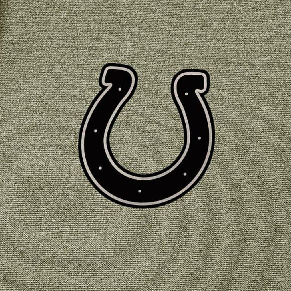 Indianapolis Colts Antigua Effortless Full-Zip Hoodie Jacket Olive - NFL