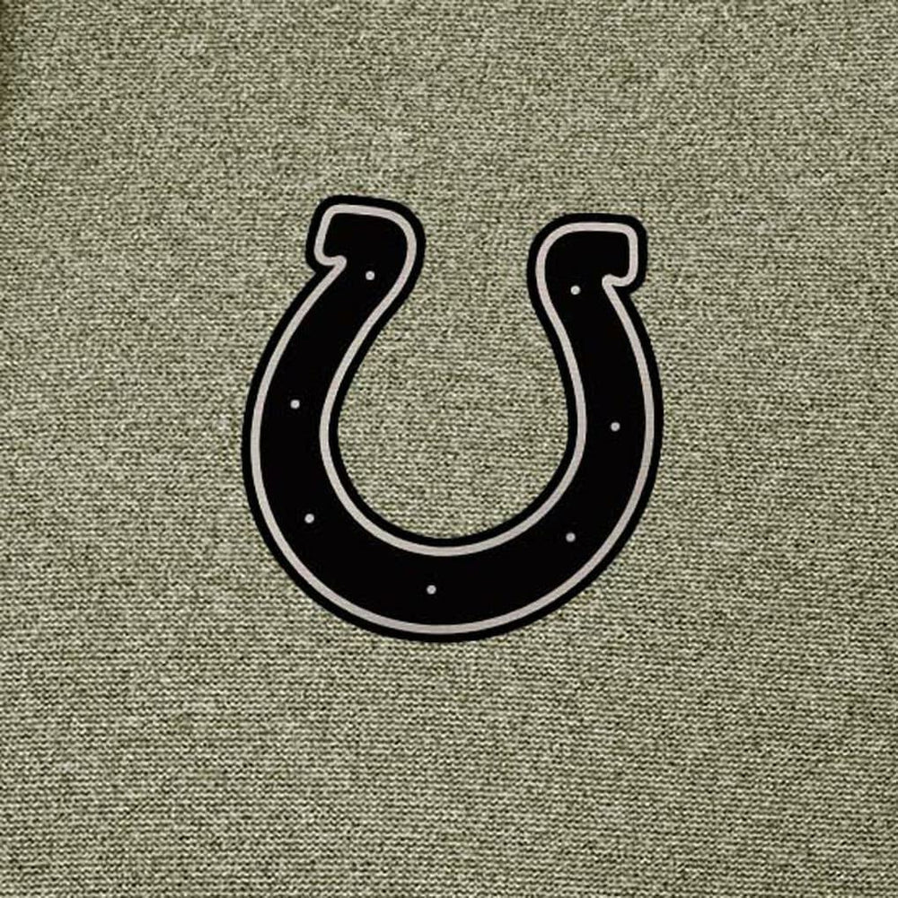 Indianapolis Colts Antigua Effortless Full-Zip Hoodie Jacket Olive - NFL