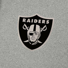 Las Vegas Raiders Antigua Effortless Full-Zip Hoodie Jacket Heather Gray - NFL