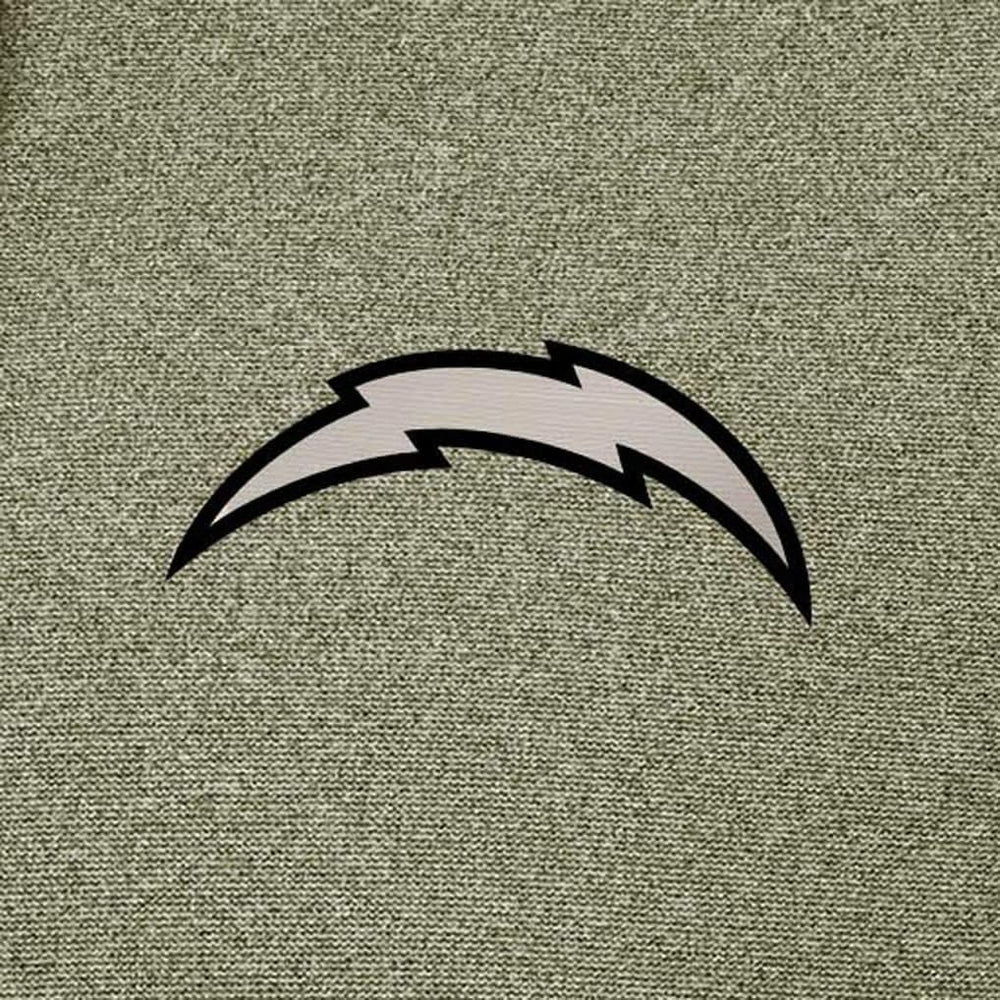 Los Angeles Chargers Antigua Effortless Full-Zip Hoodie Jacket Olive - NFL