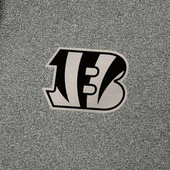 Cincinnati Bengals Antigua Effortless Full-Zip Hoodie Jacket Heather Black - NFL