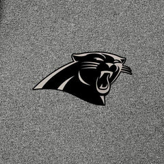 Carolina Panthers Antigua Effortless Full-Zip Hoodie Jacket Heather Black - NFL