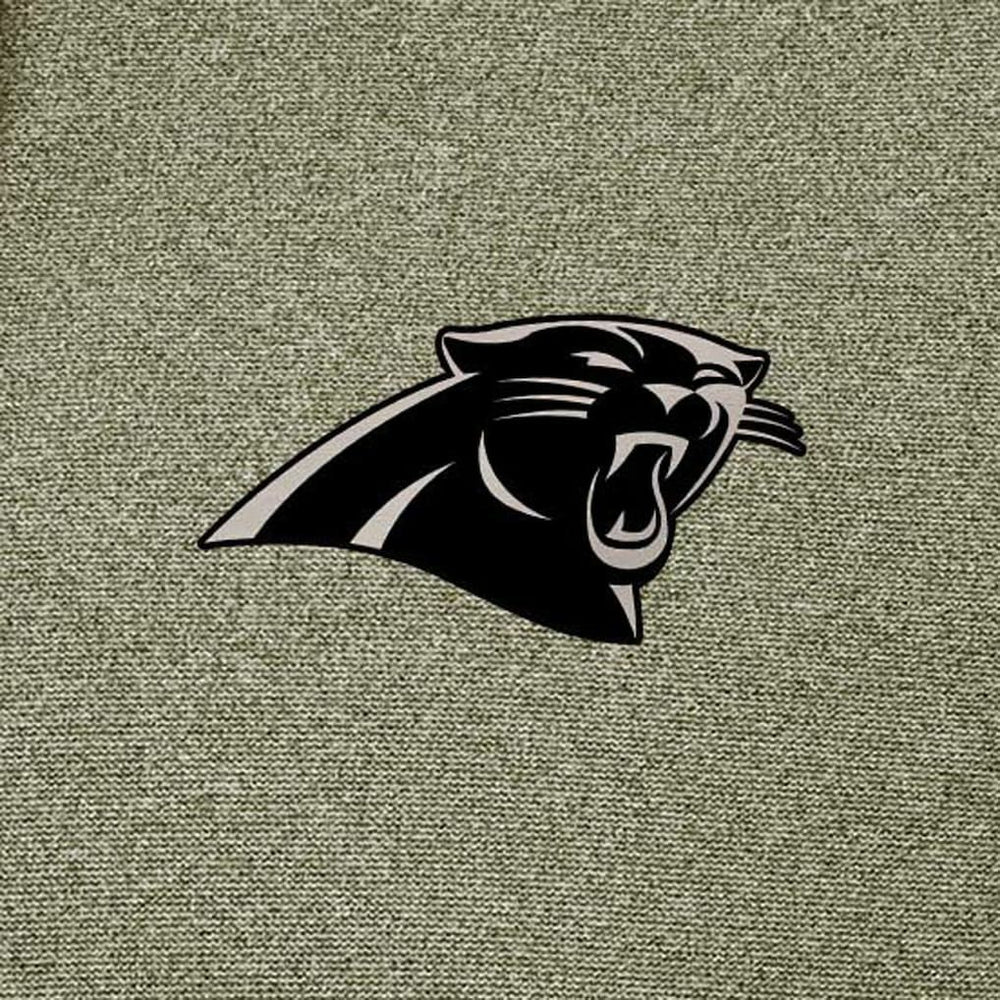 Carolina Panthers Antigua Effortless Full-Zip Hoodie Jacket Olive - NFL