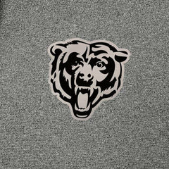 Chicago Bears Antigua Effortless Full-Zip Hoodie Jacket Heather Black - NFL