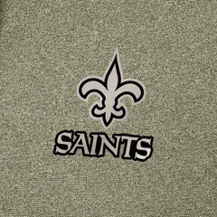 New Orleans Saints Antigua Effortless Full-Zip Hoodie Jacket Olive - NFL