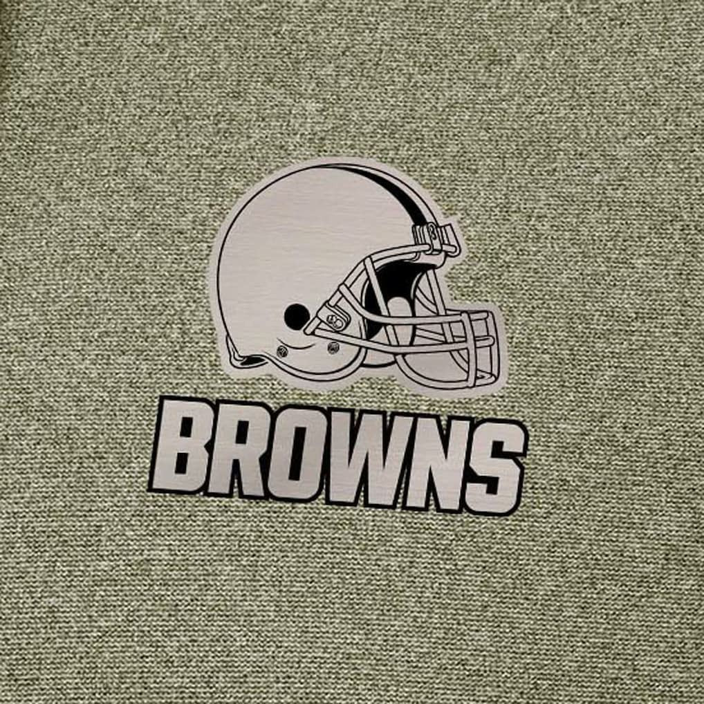 Cleveland Browns Antigua Effortless Full-Zip Hoodie Jacket Olive - NFL