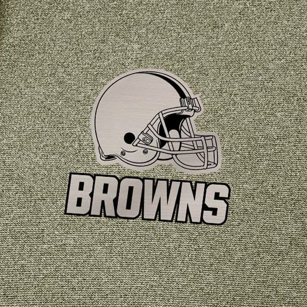 Cleveland Browns Antigua Effortless Full-Zip Hoodie Jacket Olive - NFL