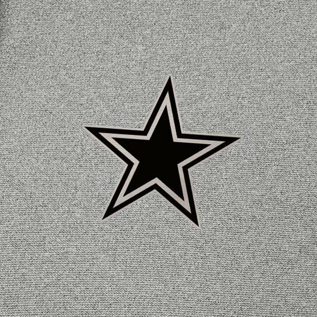 Dallas Cowboys Antigua Effortless Full-Zip Hoodie Jacket Heather Gray - NFL