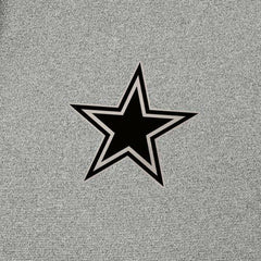 Dallas Cowboys Antigua Effortless Full-Zip Hoodie Jacket Heather Gray - NFL