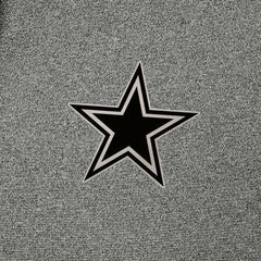 Dallas Cowboys Antigua Effortless Full-Zip Hoodie Jacket Heather Black - NFL
