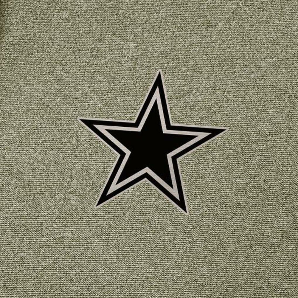 Dallas Cowboys Antigua Effortless Full-Zip Hoodie Jacket Olive - NFL