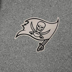 Tampa Bay Buccaneers Antigua Effortless Full-Zip Hoodie Jacket Heather Black - NFL
