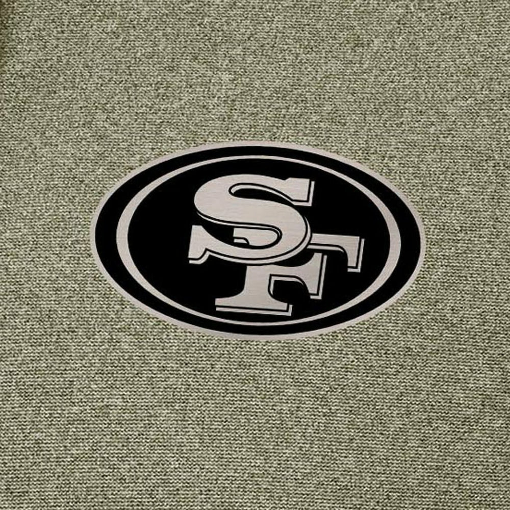 San Francisco 49ers Antigua Effortless Full-Zip Hoodie Jacket Olive - NFL