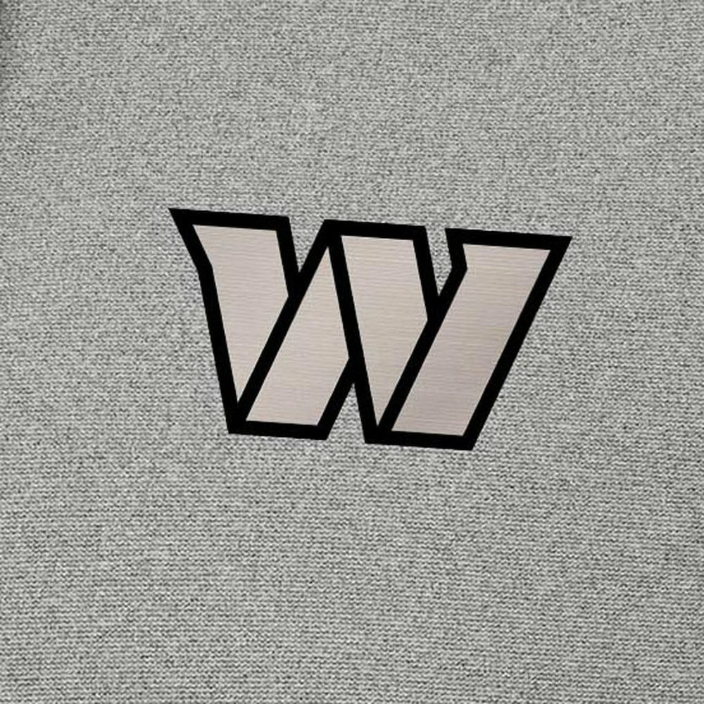 Washington Commanders Antigua Effortless Full-Zip Hoodie Jacket Heather Gray - NFL