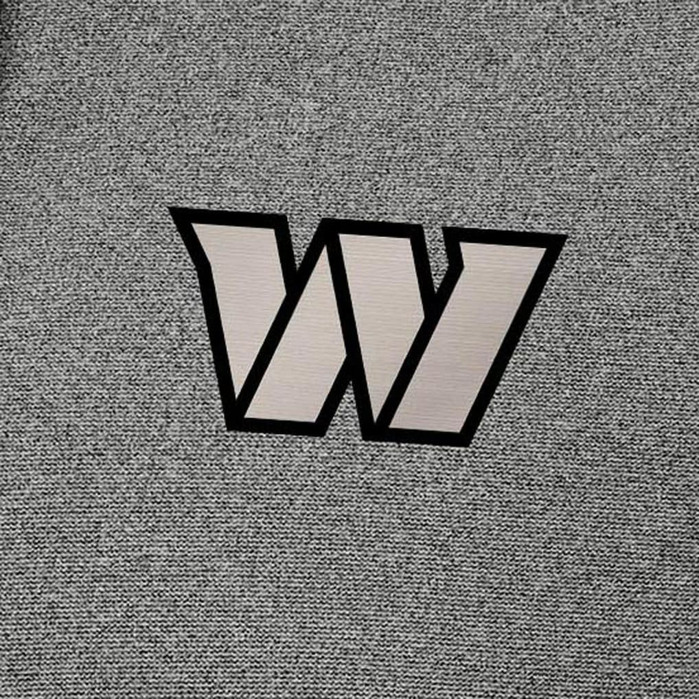 Washington Commanders Antigua Effortless Full-Zip Hoodie Jacket Heather Black - NFL