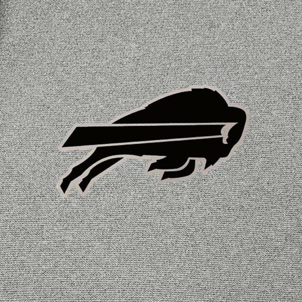 Buffalo Bills Antigua Effortless Full-Zip Hoodie Jacket Heather Gray - NFL
