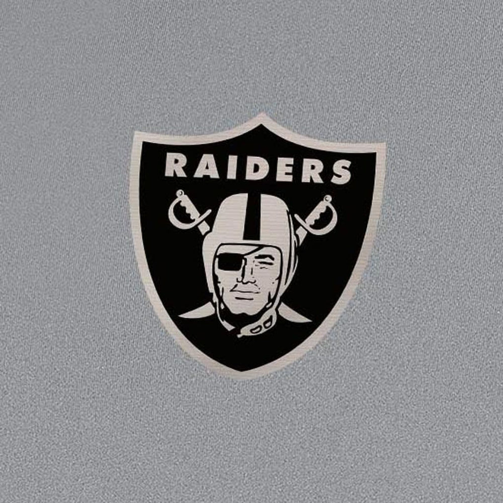 Las Vegas Raiders Antigua Insider Quarter-Zip Jacket Gray - NFL