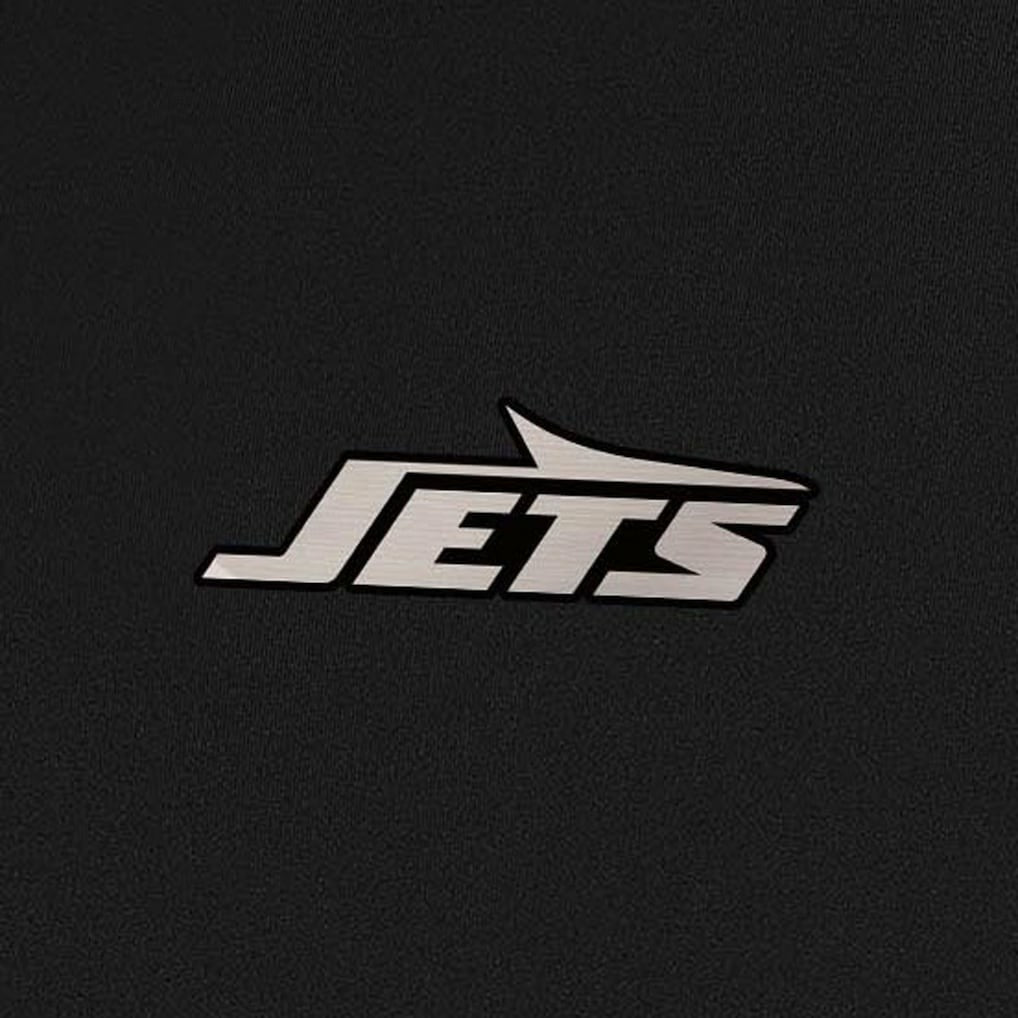 New York Jets Antigua Insider Quarter-Zip Jacket Black - NFL