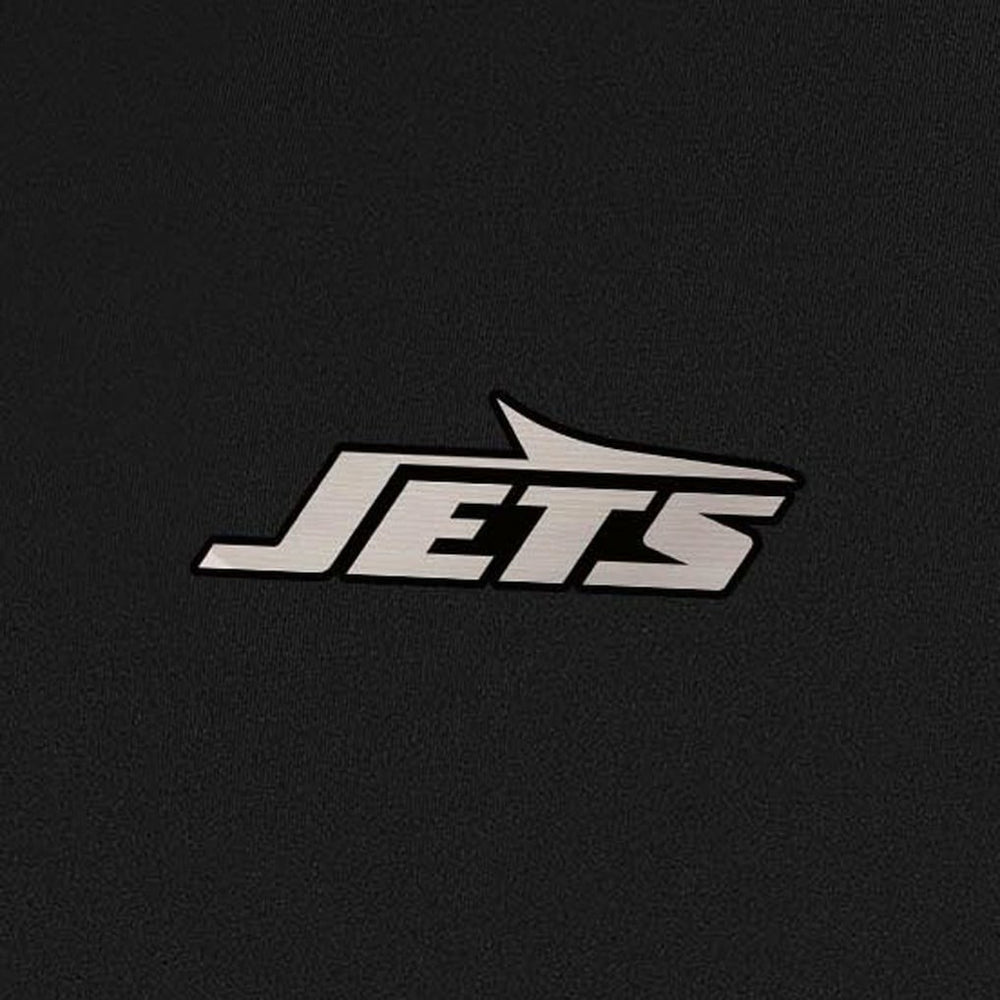 New York Jets Antigua Insider Quarter-Zip Jacket Black - NFL