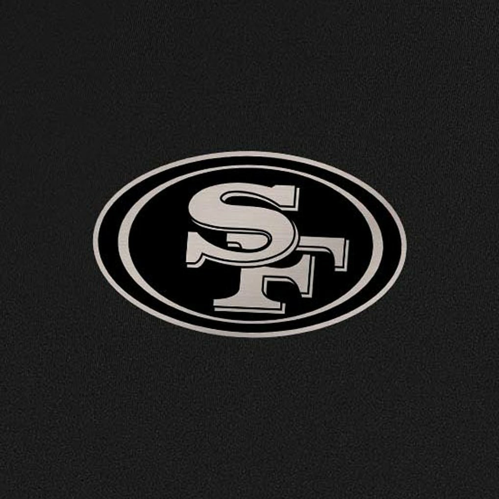 San Francisco 49ers Antigua Insider Quarter-Zip Jacket Black - NFL