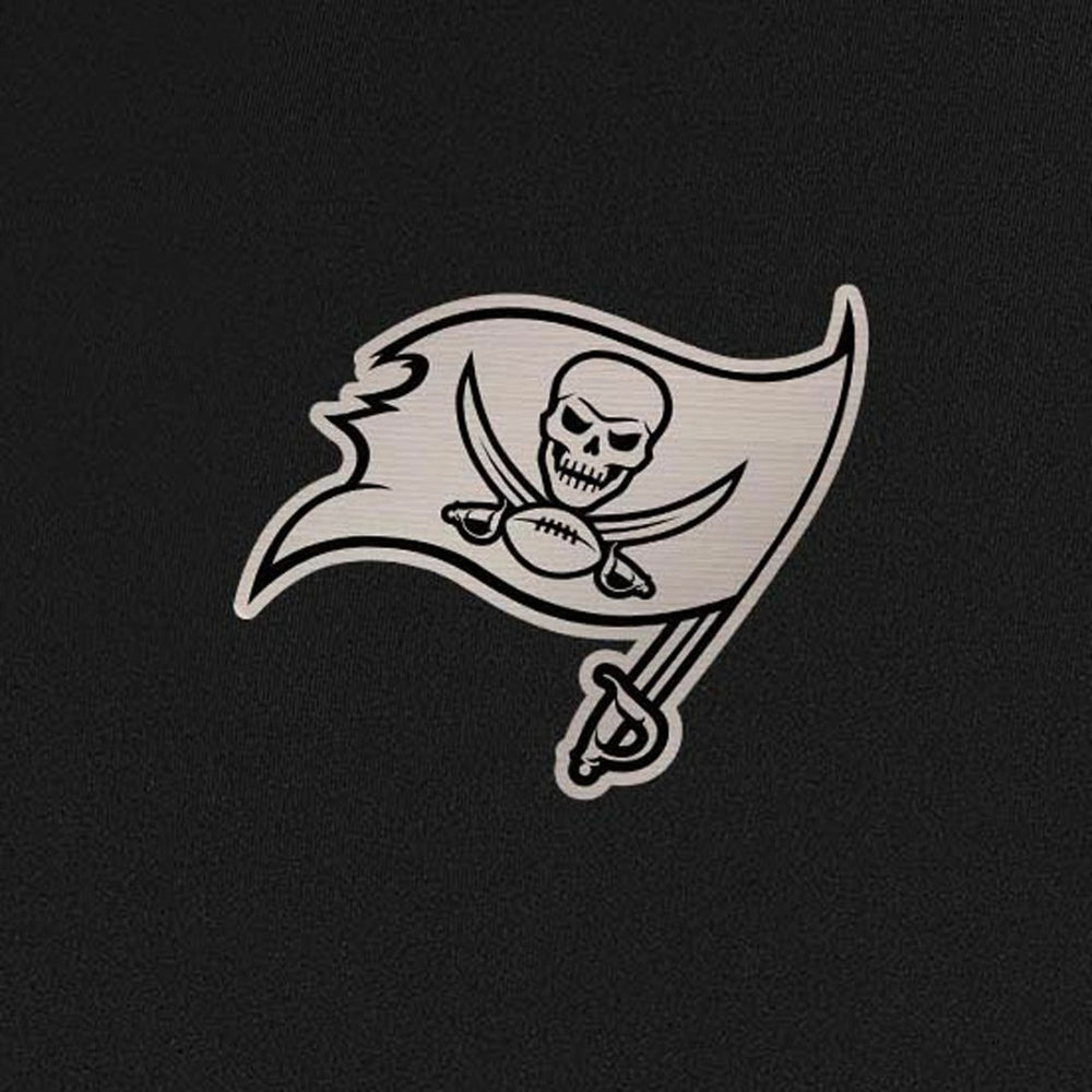 Tampa Bay Buccaneers Antigua Insider Quarter-Zip Jacket Black - NFL
