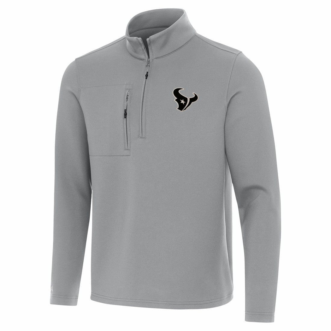 Houston Texans Antigua Insider Quarter-Zip Jacket Gray - NFL