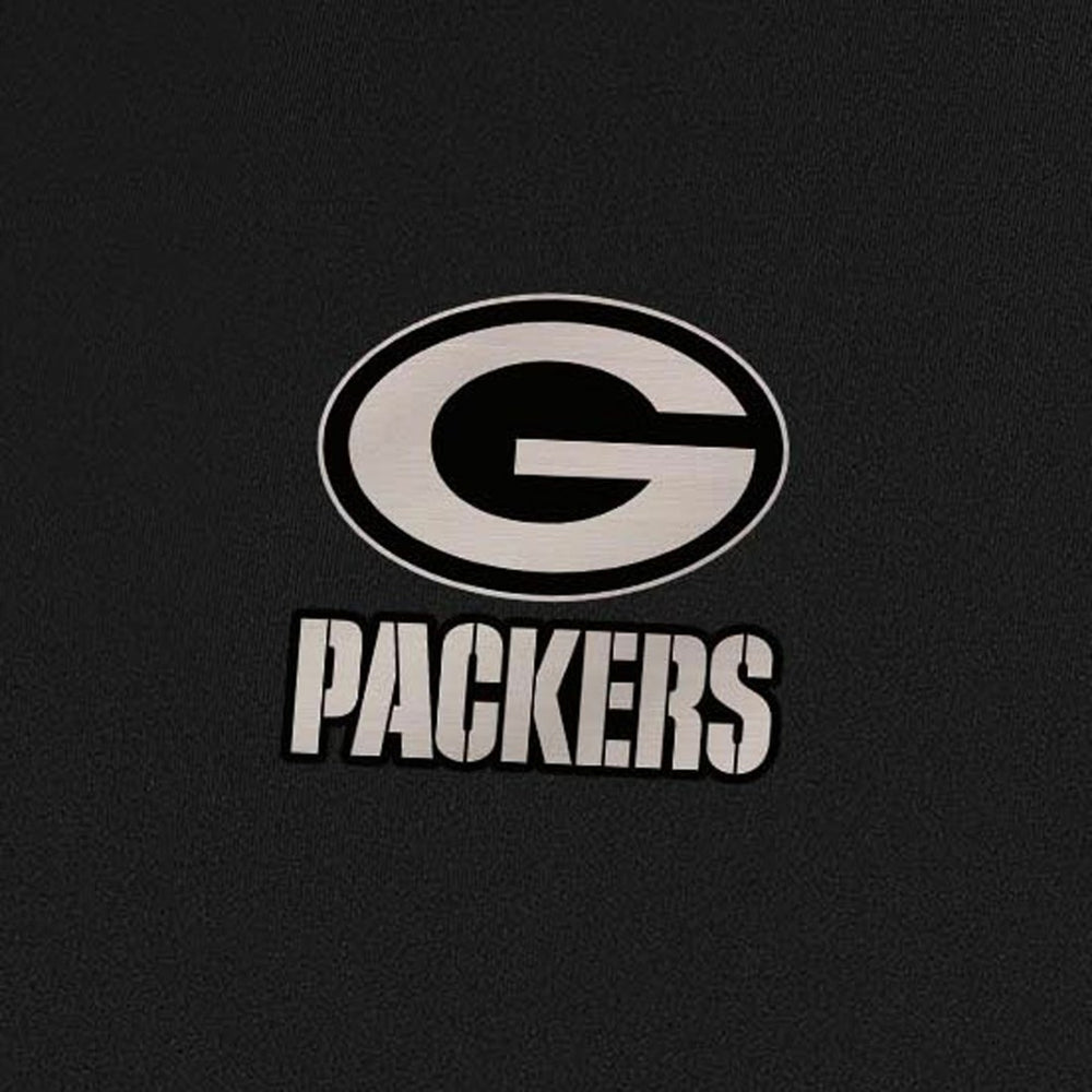 Green Bay Packers Antigua Insider Quarter-Zip Jacket Black - NFL