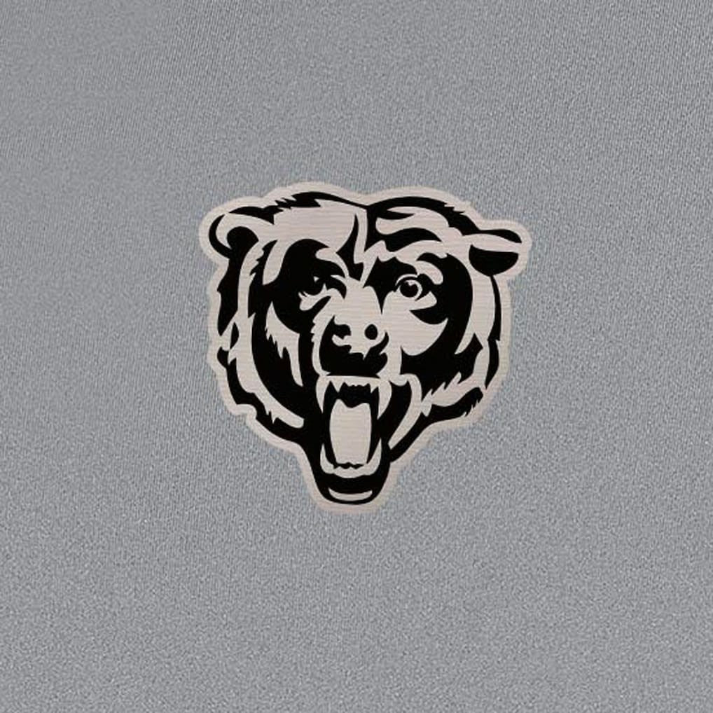 Chicago Bears Antigua Insider Quarter-Zip Jacket Gray - NFL