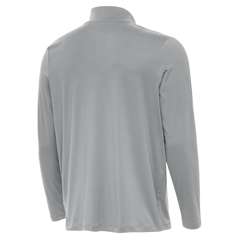 Green Bay Packers Antigua Reprocess Quarter-Zip Top Gray - NFL