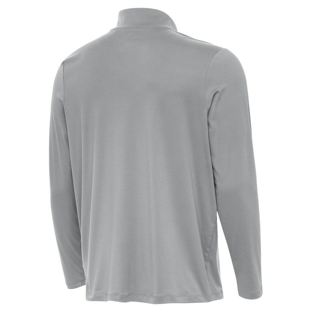Green Bay Packers Antigua Reprocess Quarter-Zip Top Gray - NFL