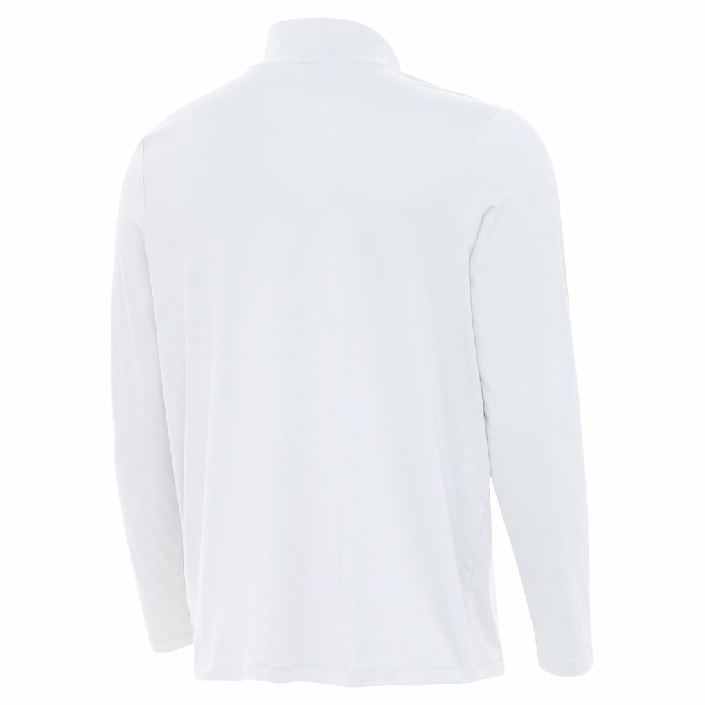 Minnesota Vikings Antigua Reprocess Quarter-Zip Top White - NFL