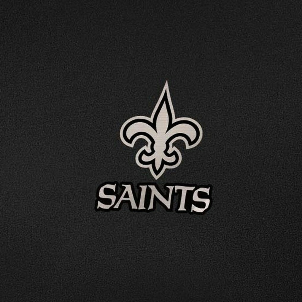 New Orleans Saints Antigua Reprocess Quarter-Zip Top Black - NFL
