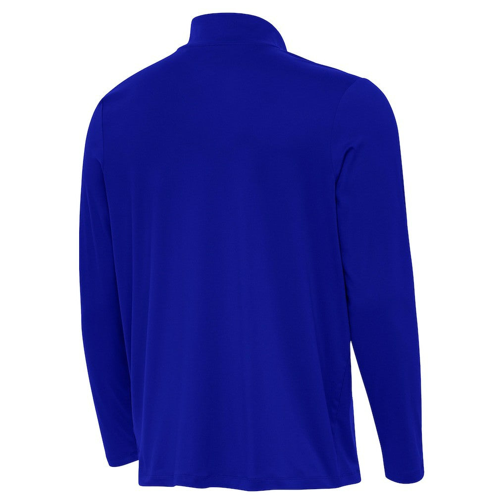 New York Giants Antigua Reprocess Quarter-Zip Top Royal - NFL