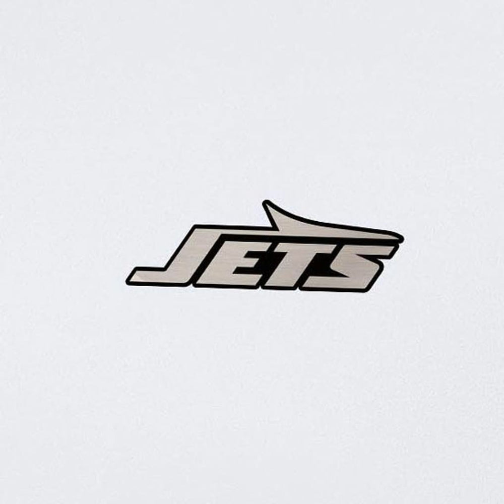New York Jets Antigua Reprocess Quarter-Zip Top White - NFL