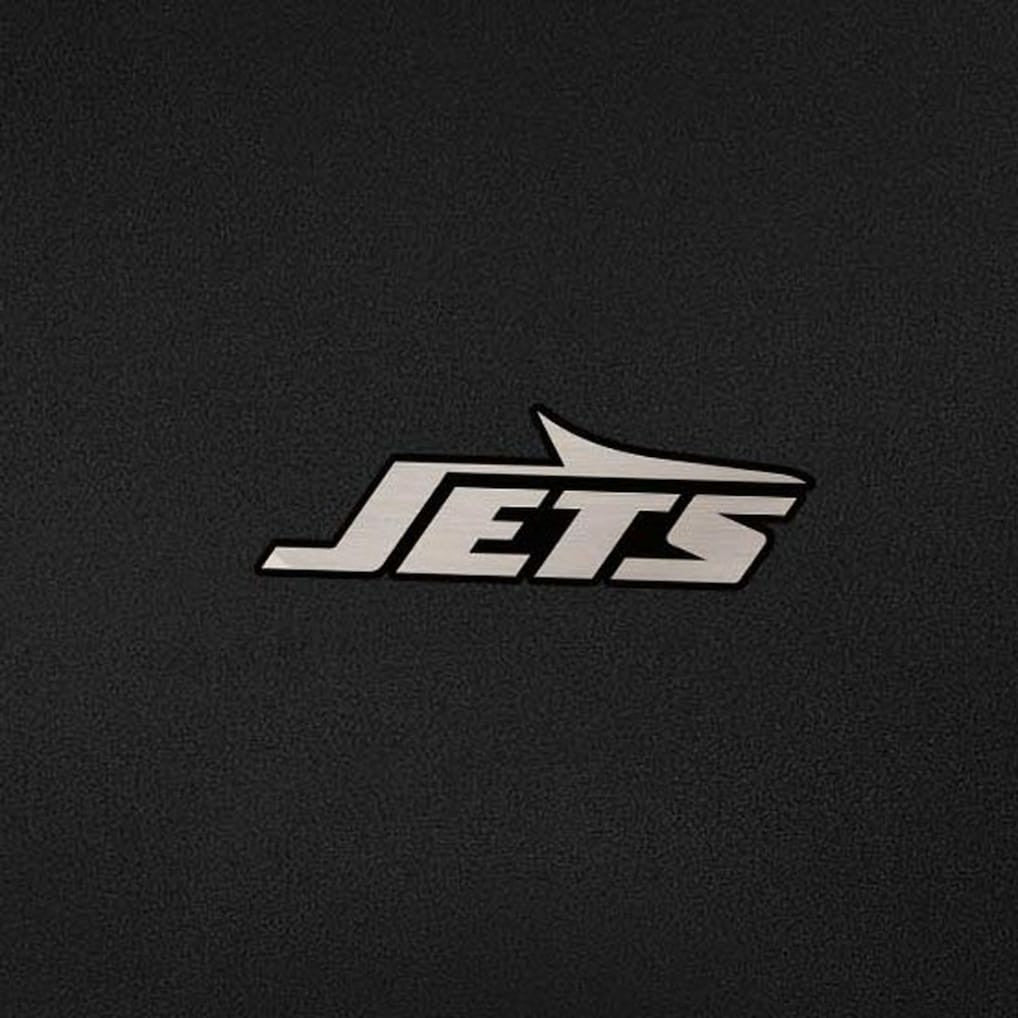 New York Jets Antigua Reprocess Quarter-Zip Top Black - NFL