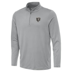 Chicago Bears Antigua Reprocess Quarter-Zip Top Gray - NFL