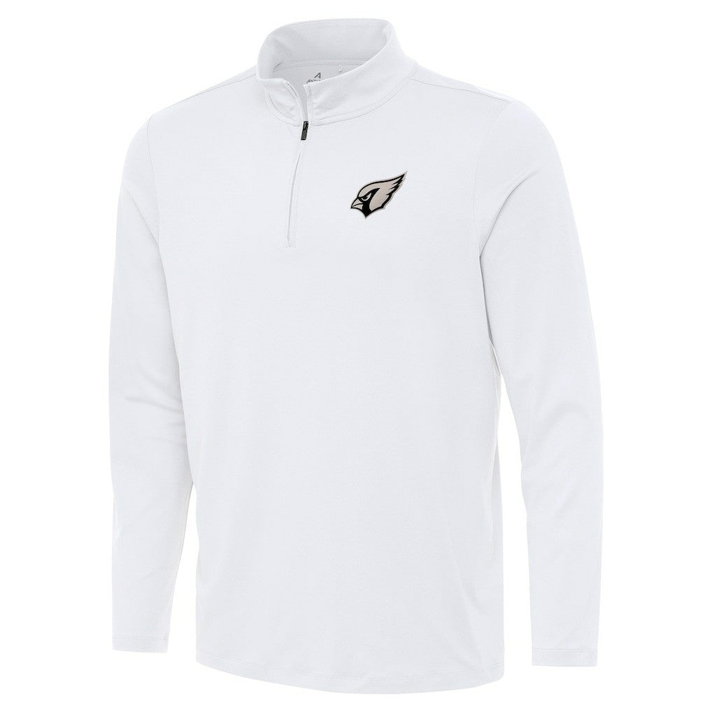Arizona Cardinals Antigua Reprocess Quarter-Zip Top White - NFL