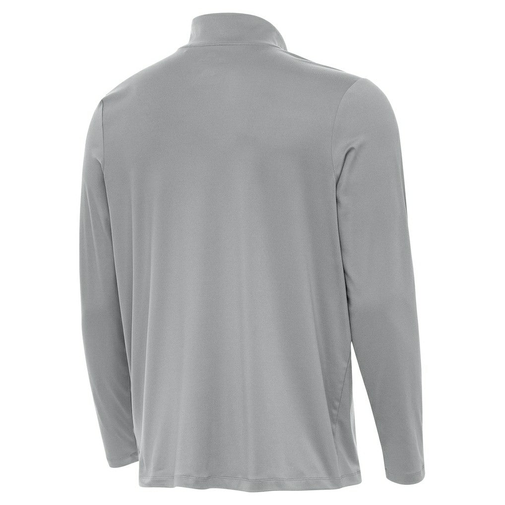 Baltimore Ravens Antigua Reprocess Quarter-Zip Top Gray - NFL