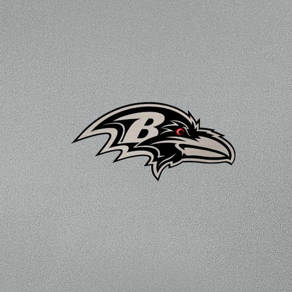 Baltimore Ravens Antigua Reprocess Quarter-Zip Top Gray - NFL